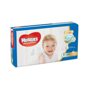Couches jetables hypoallergéniques et Huggies Ultra Comfort, cliniquement testées pour les nouveau-nés et les nourrissons - Product Image 1