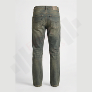 Jeans de Mezclilla Auténticos y Transpirables para Hombre, Etiquetas Personalizadas, Lavado Vintage, Patrones de Invierno y Primavera, Botones, 100% Algodón, Venta al Por Mayor - Product Image 2