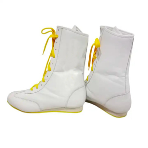 Nouvelles chaussures de boxe et de lutte professionnelles de luxe pour hommes et femmes doublure en maille en cuir de qualité baskets de sports d'hiver de grande taille - Product Image 5