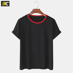 Camiseta 100% de algodón para hombre, camisa personalizada informal de dos colores, fabricante de Pakistán, venta al por mayor, último diseño - Product Image 3