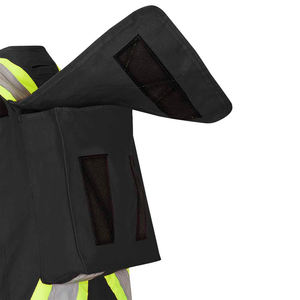 Chaqueta de malla reflectante de poliéster 100%, chaleco de seguridad de alta visibilidad con función transpirable, chaleco reflectante para una seguridad mejorada - Product Image 5