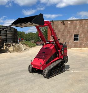 Mini-chargeuse compacte 2025 Iron Rhino IR1000PRO avec moteur Kubota, pompe haute performance, moteur, boîte de vitesses, garantie 4 ans, hydraulique Huade - Product Image 4