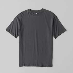 T-shirt unisexe pour homme, décontracté, respirant, écologique, à séchage rapide, anti-froissement, col rond, coupe classique, coton de bambou, devant uni - Product Image 2