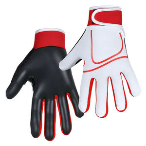 Guantes de receptor de fútbol americano de alta calidad, novedad de 2025, nombre de equipo personalizado, poliéster de talla grande XL para adultos - Product Image 6
