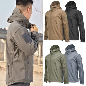 Chaqueta cortavientos con capucha larga de calle alta personalizada OEM para hombre, resistente al viento impermeable de alta calidad para correr al aire libre, soporte de invierno - Product Image 5