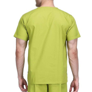 ชุดยูนิฟอร์มสครับแบบใหม่ล่าสุด สำหรับทุกเพศ คุณภาพสูง ระบายอากาศได้ดี สวมใส่สบาย ยืดหยุ่น ปรับแต่งสีและโลโก้ได้ เหมาะสำหรับใช้ในโรงพยาบาล กำลังเป็นที่นิยม - Product Image 5