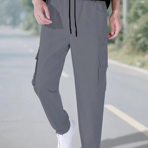 กางเกงคาร์โก้สำหรับผู้ชายกางเกงผู้ชายแบบแห้งเร็วกางเกงผู้ชายแบบลำลองระบายอากาศได้ดีมีสไตล์ออกแบบได้ตามต้องการ - Product Image 5