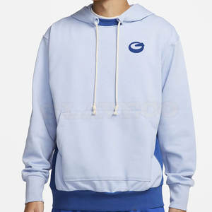 Vente en gros de sweats à capuche pour hommes qualité supérieure élégant nouveau design confortable motif solide hiver techniques de teint uni col à capuche - Product Image 1