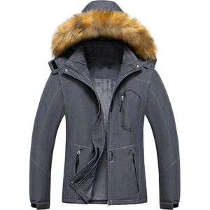 Women's Winter Puffer Jacket Denim Style Breathable Quick Dry Turtleneck Collar Plain Dyed Woven Fabric Stylish Trendy Fashion - Product Image 1