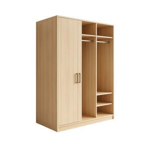 Armoire en bois à triple section Nordessa - Product Image 2