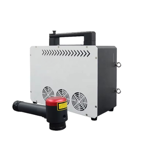 Nouvelle source laser à fibre portable multifonctionnelle 100W à impulsions en acier inoxydable pour le nettoyage et la décapage de la rouille - Product Image 2
