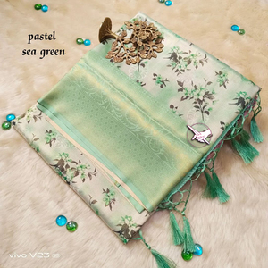 Pure Soft Kanchivaram Pethani Silk <b>Saree</b> for Adults' Party Wear - Product Image 5