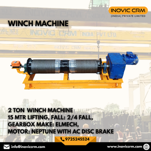 Torno Eléctrico de Alta Calidad y Gran Resistencia con Cable de Acero |   Equipo de Construcción para Uso Industrial - Product Image 3