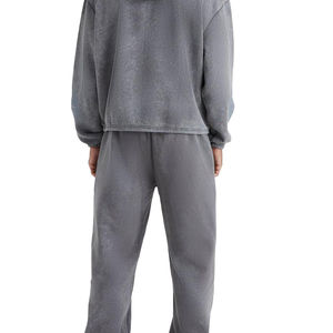 ชุดวอร์ม2025พิมพ์ลายของผู้ชายชุดวอร์มผ้าฝ้าย100% แบบเรียงซ้อน - Product Image 2