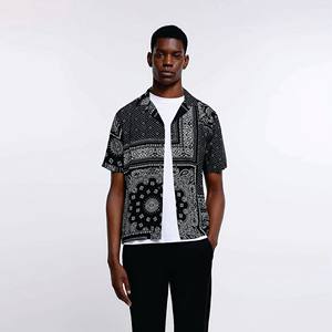 High Quality Short Sleeve Hawaii Plus Size <b>Men</b> <b>Shirt</b> Fancy Casual <b>Men's</b> Digital Printed Vacation <b>Shirt</b> - Product Image 4