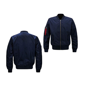 Chaquetas de bombardero de bajo precio para hombre, chaquetas de bombardero de fábrica lisas para hombre, chaquetas de bombardero de baja tasa directa para hombre - Product Image 6