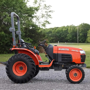 Second Hand 20-45 mini farm tractors used kubota agriculture farm machinery cheap farm tractor for sale in France