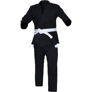 Uniforme de Jiu Jitsu brésilien léger de haute qualité Logo personnalisé respirant surdimensionné couleur unie équipement d'arts martiaux karaté BJJ - Product Image 5