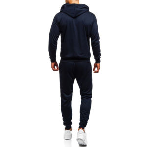 ชุดวอร์มสำหรับผู้ชายแบบกำหนดเองไซส์ใหญ่พิเศษแบบมีซิปแห้งเร็วทำจากโพลีเอสเตอร์100% - Product Image 6