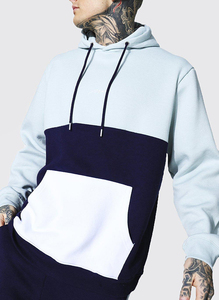 ชุดวอร์มเทคฟลีซสตรีทแวร์พร้อมโลโก้สั่งทำ ชุดกีฬาแบบมีฮู้ด กางเกงผ้าฝ้ายลำลองสำหรับผู้ชาย ชุดกีฬาผู้ชาย - Product Image 3