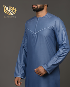 Venta directa Exportadores indios Grado superior Verano Estilo marroquí Thobes Abayas Tamaño personalizado Ropa musulmana tradicional - Product Image 2