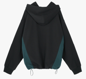 เสื้อสเวตเตอร์แบบมีฮู้ดสำหรับผู้หญิงเสื้อสเวตเชิ้ตผ้าถักทรงหลวมดีไซน์เรียบง่ายกำหนดได้เอง2025สำหรับฤดูใบไม้ร่วง - Product Image 6