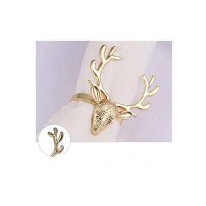 Elegant Design Metal Gold Solid Embossed Reindeer Napkin <b>Ring</b> Handmade Napkin <b>Ring</b> for Table Decoration Napkin <b>Ring</b> - Product Image 1