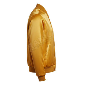 Lightweight Fashion Wear Satin Varsity Jacket Winter Jacket Stylish Streetwear Outerwear Satin Varsity Jacket - Product Image 4