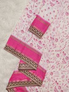 Saree en soie indienne à la mode avec le meilleur prix de gros fabriqué en Inde avec un bon emballage personnalisé de haute qualité - Product Image 2