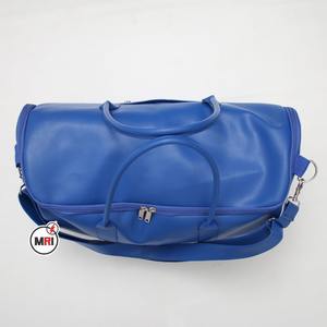 Sac polochon de vêtement en cuir PU avec logo personnalisé de qualité supérieure couvre-vêtements suspendus fermeture à glissière pour le stockage de costumes de voyage le week-end - Product Image 4