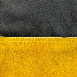 Guantes de seguridad de piel de vaca XL personalizados de alta protección Brazalete De cuero resistente al calor para trabajo de soldadura TIG Mig - Product Image 5