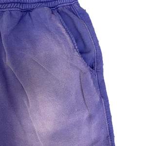 Pantalon personnalisé en coton épais ourlet brut déchiré plaine polaire Streetwear Shorts sport cordon Cargo Joggers XS acide 3XL - Product Image 3