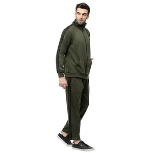 ชุดวอร์มสำหรับผู้ชายพร้อมแจ็กเก็ตและกางเกงวิ่งสำหรับออกกำลังกายการเดินทางและชุดลำลอง - Product Image 1