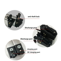 Entrepôt de l'UE expédition rapide ALX006 48V batterie de vélo électrique pliable pour vélo électrique cargo