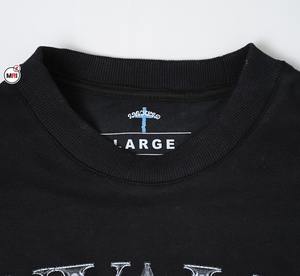 Vente en gros de t-shirts de qualité supérieure et d'impression Dtg 100% coton respirant couleurs unies t-shirts sur mesure pour hommes - Product Image 6