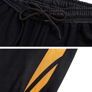 Ensemble de survêtement de sport pour homme en gros, jaune et noir, 2 pièces, extérieur, 100% polyester, séchage rapide, respirant - Product Image 6