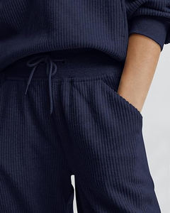 Conjunto de 2 piezas de moda informal de talla grande con logotipo personalizado, sudadera para correr, pantalones de chándal, chándal para mujer - Product Image 5