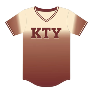 Nueva Camiseta Deportiva Personalizada KTY Greek Life Apparel de Dos Tonos para Mujer, Camiseta Atlética con Letras Personalizadas, Camisetas Universitarias para Mujer - Product Image 2
