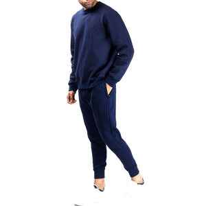Survêtement surdimensionné en coton pour homme, survêtement de Jogging, Logo personnalisé, poids lourd - Product Image 2