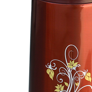 Thói quen steely thiết kế hiện đại 1-lít thép không gỉ bơm Flask bền Thermos cho đồ uống nóng 12 giờ cho cắm trại - Product Image 3