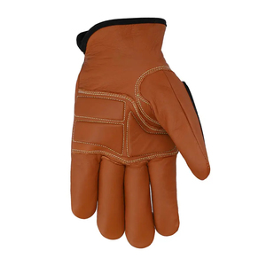 Guantes cortados de piel de cabra resistentes a impactos Van Goat TPR Guantes de protección contra impactos Guantes clasificados contra cortes e impactos - Product Image 6