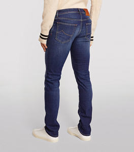 Pantalon en jean de style américain de qualité supérieure à prix réduit Pantalon en denim personnalisé de couleur bleue pour hommes Pantalon en denim personnalisé pour unisexe - Product Image 6