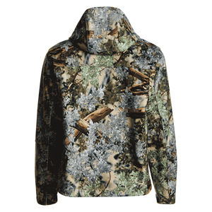 Veste de chasse unisexe imperméable à motif uni en softshell pour adultes, idéale pour le camping en plein air en hiver - Product Image 2