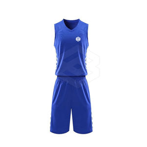 Uniforme de baloncesto personalizado para hombre con impresión de logotipo Último Diseño y características transpirables Estilo de conjunto de MOQ bajo - Product Image 2