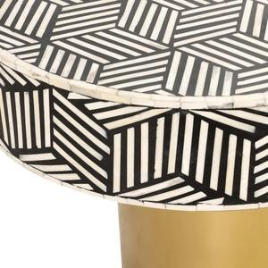 Meuble de qualité supérieure, table en incrustation d'os faite à la main, motif géométrique, pour une pièce moderne et luxueuse, qualité d'exportation, meubles d'Inde - Product Image 4