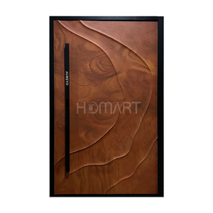 Sécurité extérieure en <span class=keywords><strong>bois</strong></span> massif 3D Relief <span class=keywords><strong>Porte</strong></span> pivotante <span class=keywords><strong>d</strong></span>'<span class=keywords><strong>entrée</strong></span> de luxe <span class=keywords><strong>Porte</strong></span> pivotante marron <span class=keywords><strong>Porte</strong></span> <span class=keywords><strong>d</strong></span>'<span class=keywords><strong>entrée</strong></span> en acier inoxydable - Product Image 1