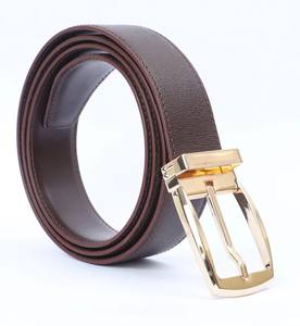 Cinturones OEM de lujo para hombre con logotipo personalizado de alta calidad de cuero genuino estilo Formal Pin Aleación de calidad disponible para la venta al por mayor - Product Image 1