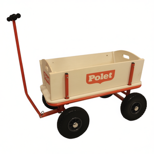 16.50 kg Wagon with 4 PU Tires 300 68 l POLET for Camping Cart - Product Image 3