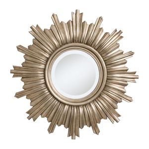Hot Selling Iron <b>Mirror</b> Art <b>Irregular</b> Circular Living Room Metal Frame Wall <b>Mirror</b> Decor Christmas Vintage Luxury Space Casual - Product Image 1