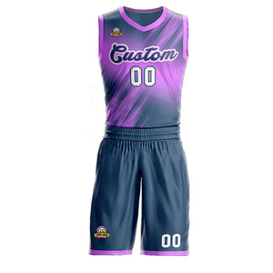 Marque privée Uniforme de basket-ball pour jeunes de haute qualité BSCI Polyester vêtements de sport respirants avec option de taille supérieure - Product Image 1